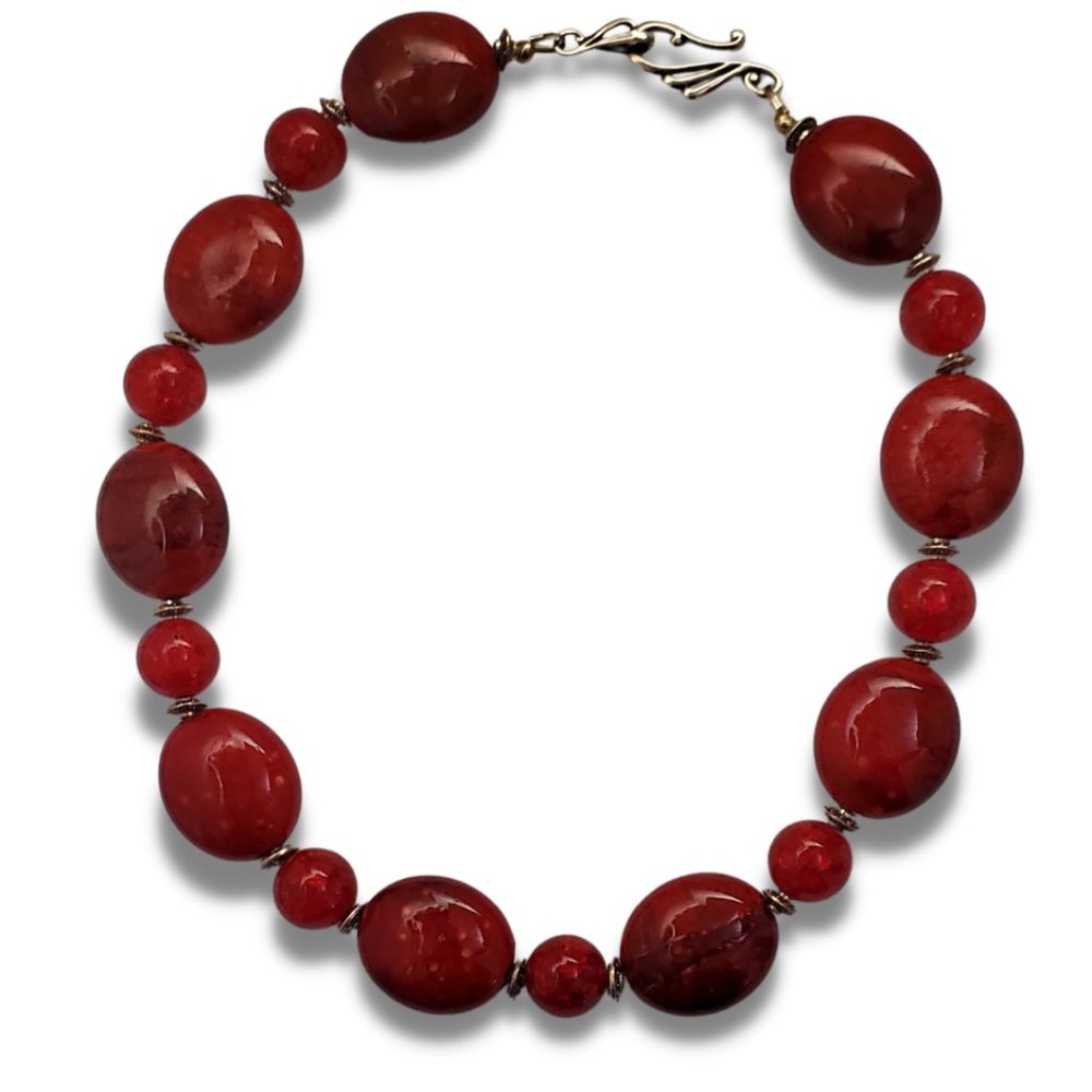 Ruby Red Necklace